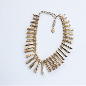 Kendra Scott Jill Gold Statement Necklace